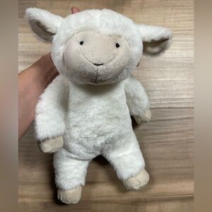 Pottery Barn Kids Plush White/Beige Lamb 13” PBK stuffie